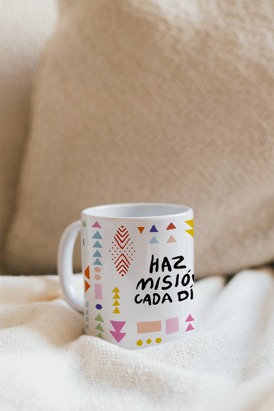 Taza "Haz misión cada día" (Preventa)