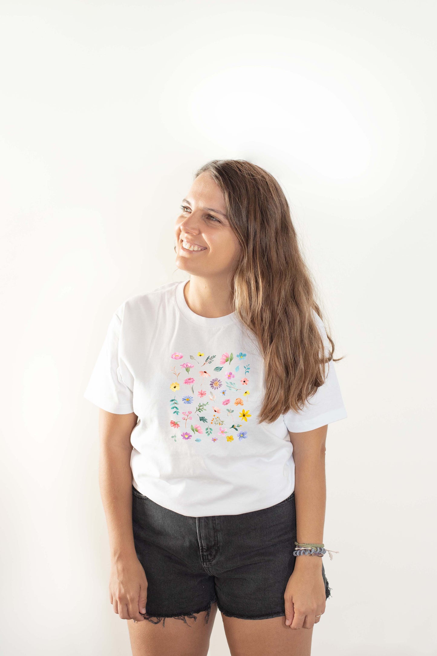 CAMISETA MOSAICO DE FLORES