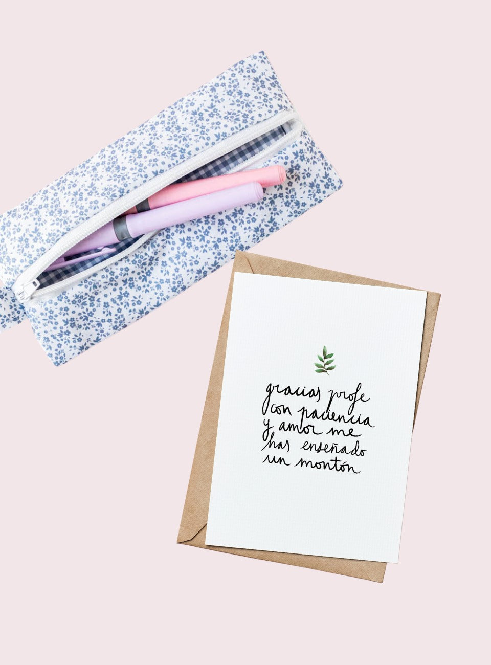 Pack profe estuche agenda