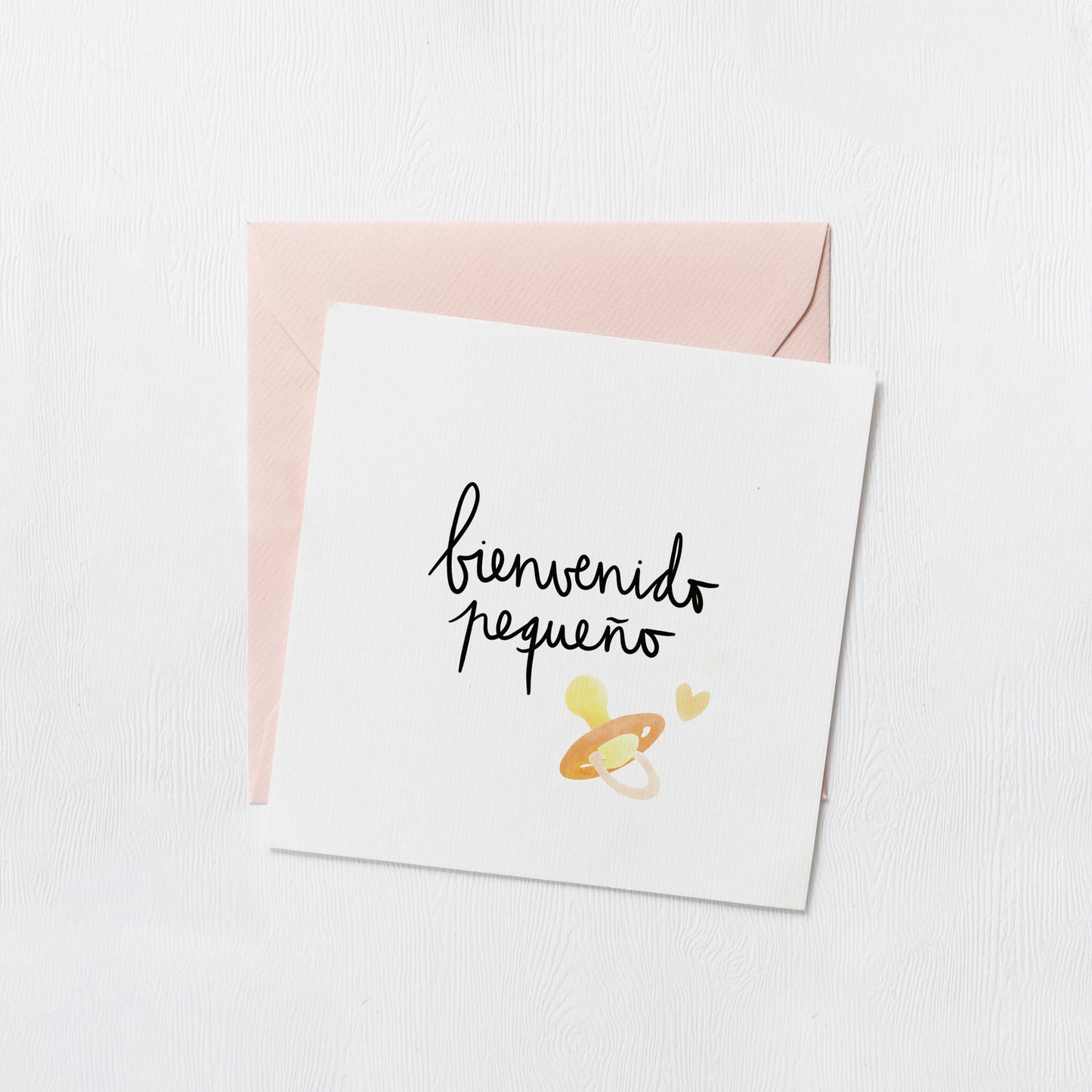 Postal Bienvenido Pequeña