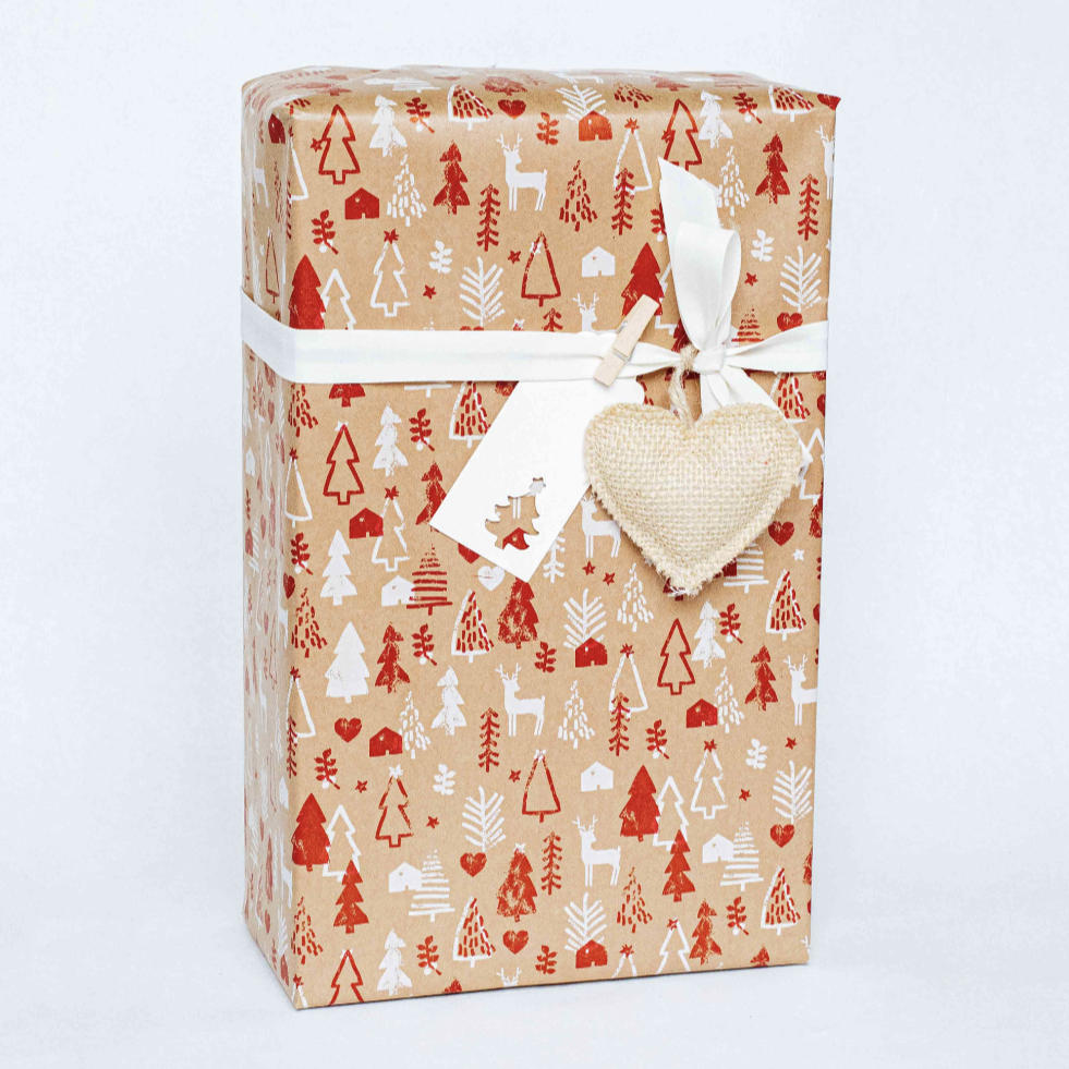 Papel Navideño Renos