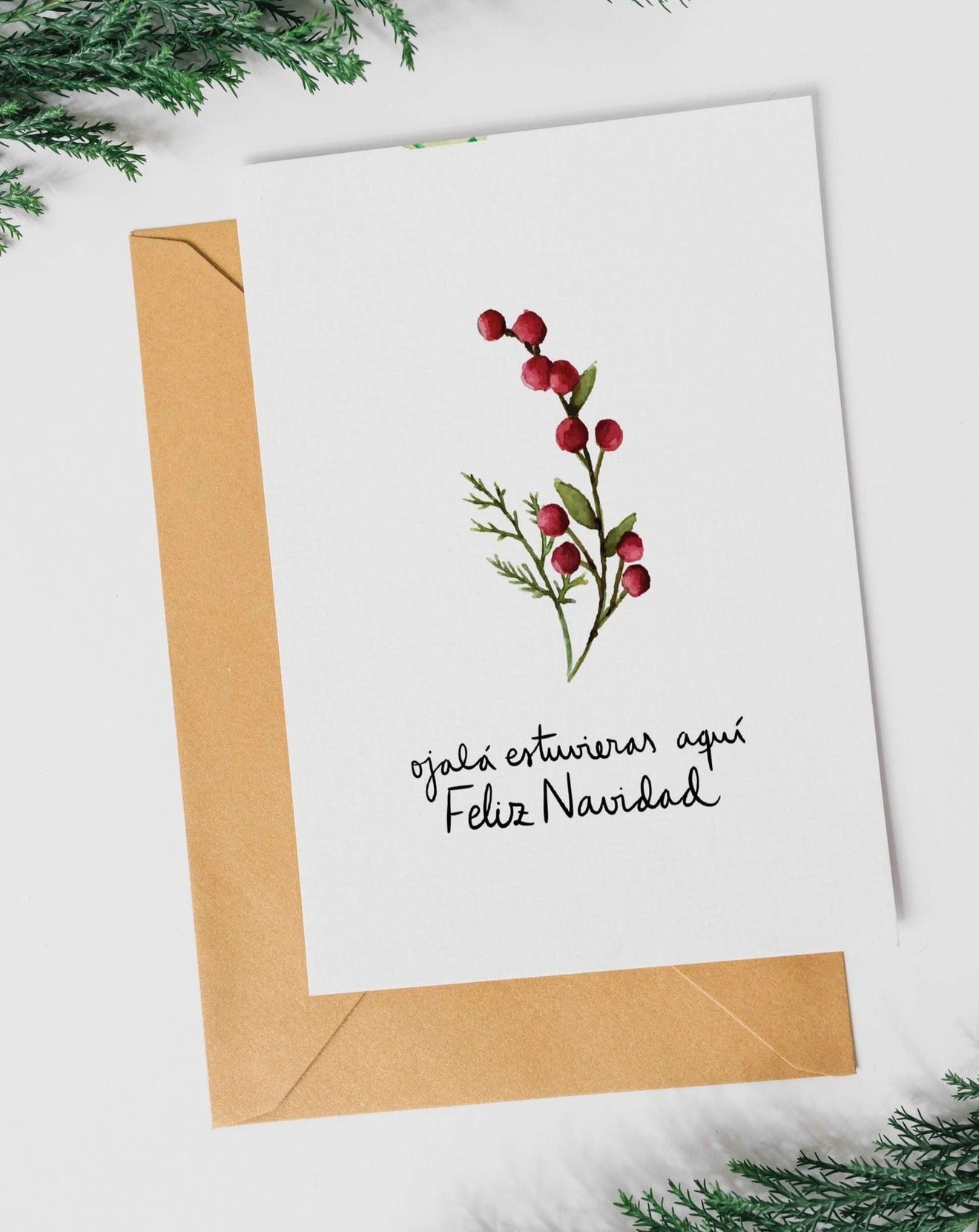 Postal Ojalá Estuvieras Aquí