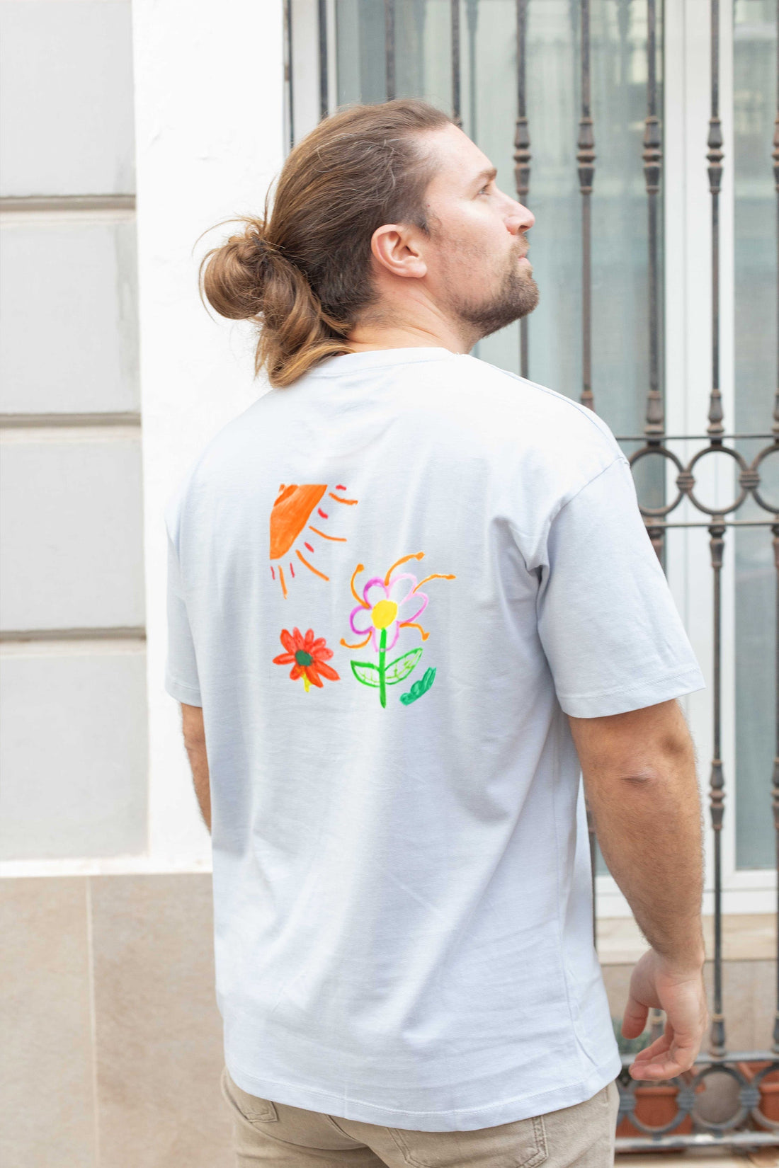 Camiseta Personalizada para papá con el dibujo de tu hijo