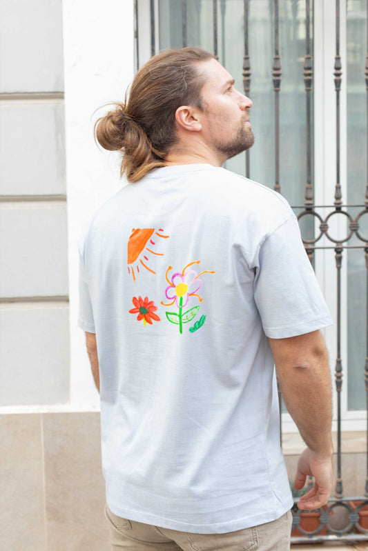 Camiseta Personalizada para papá con el dibujo de tu hijo