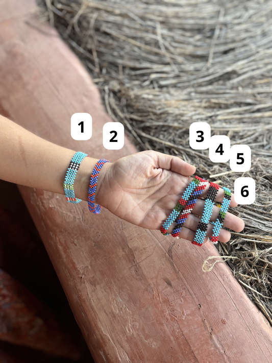 Pulsera S Azulados