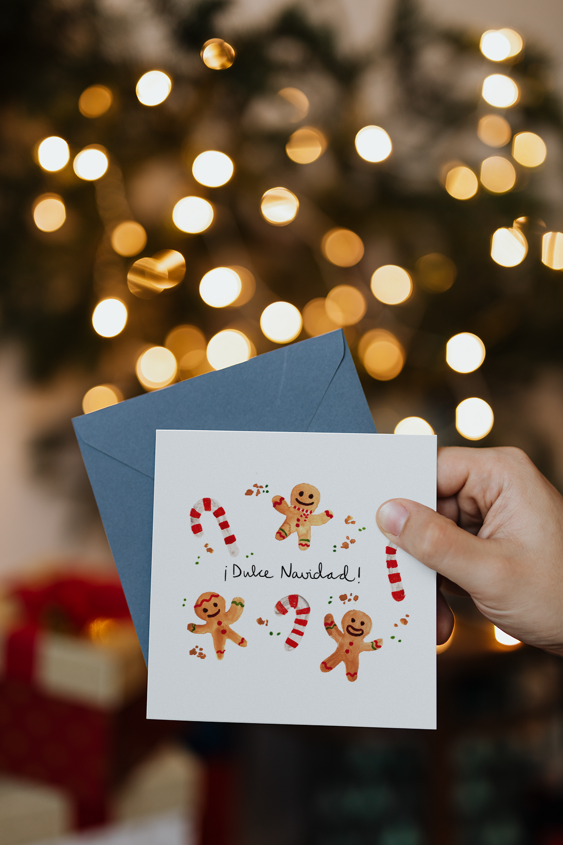 Postal ¡Dulce Navidad!