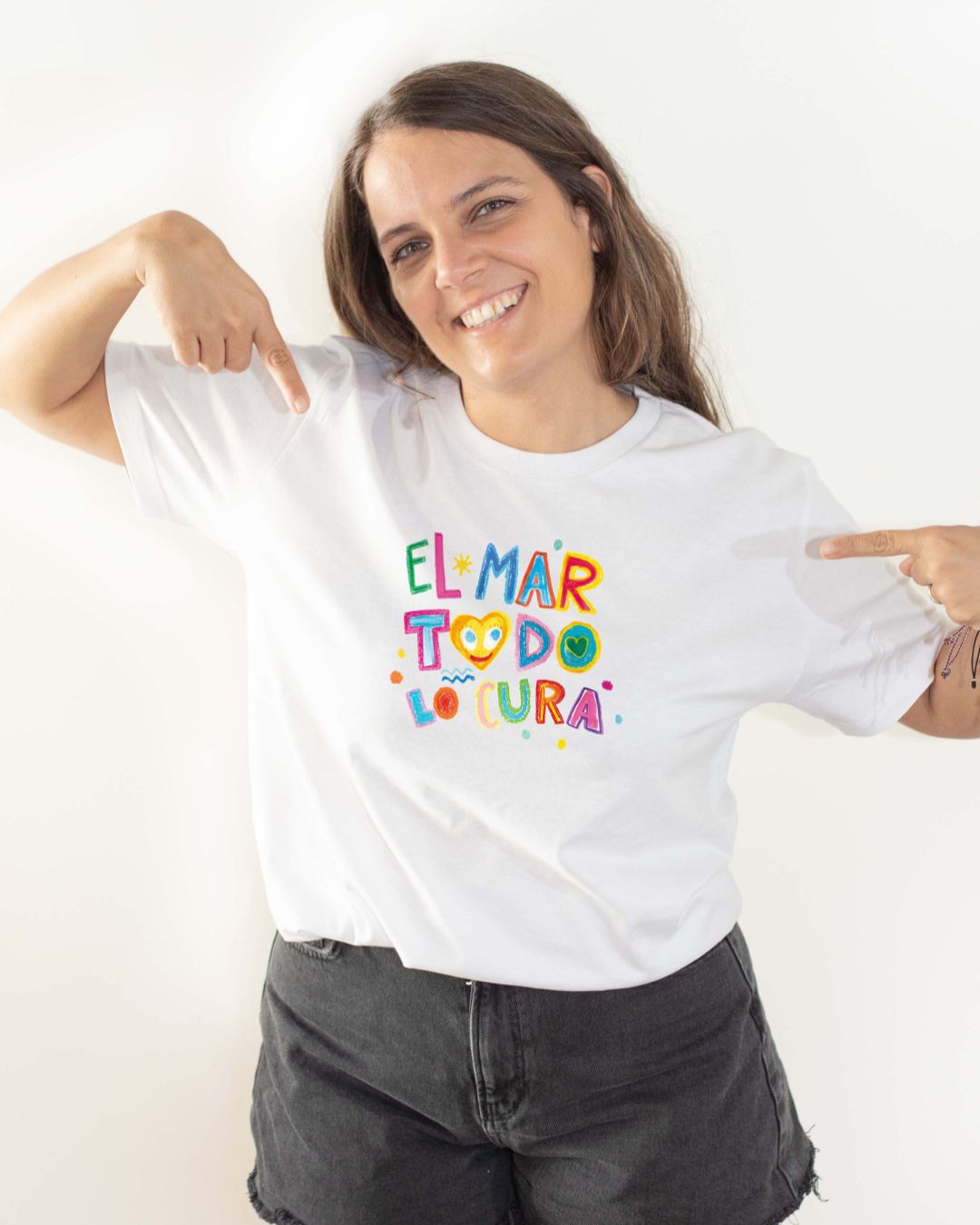 CAMISETA EL MAR TODO LO CURA