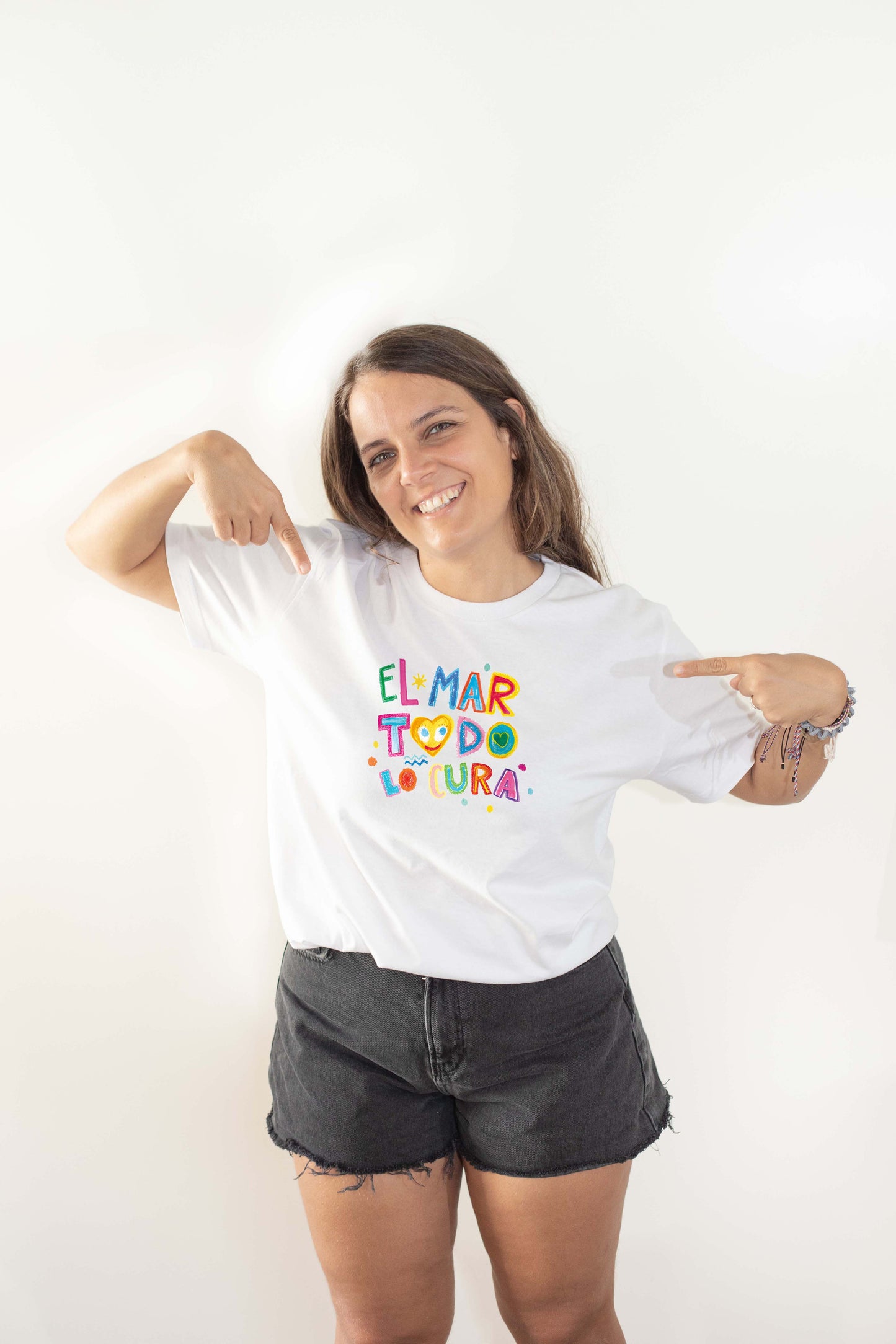 CAMISETA EL MAR TODO LO CURA
