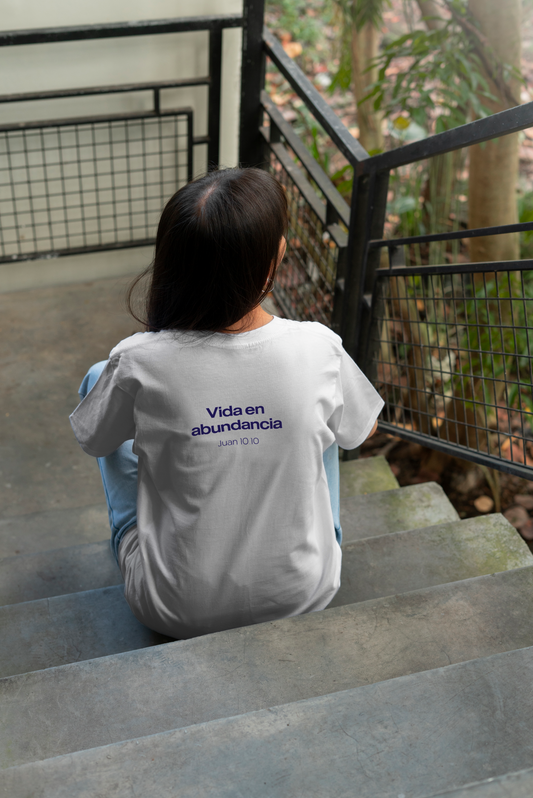CAMISETA VIDA EN ABUNDANCIA