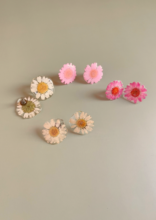 PENDIENTES FLOR