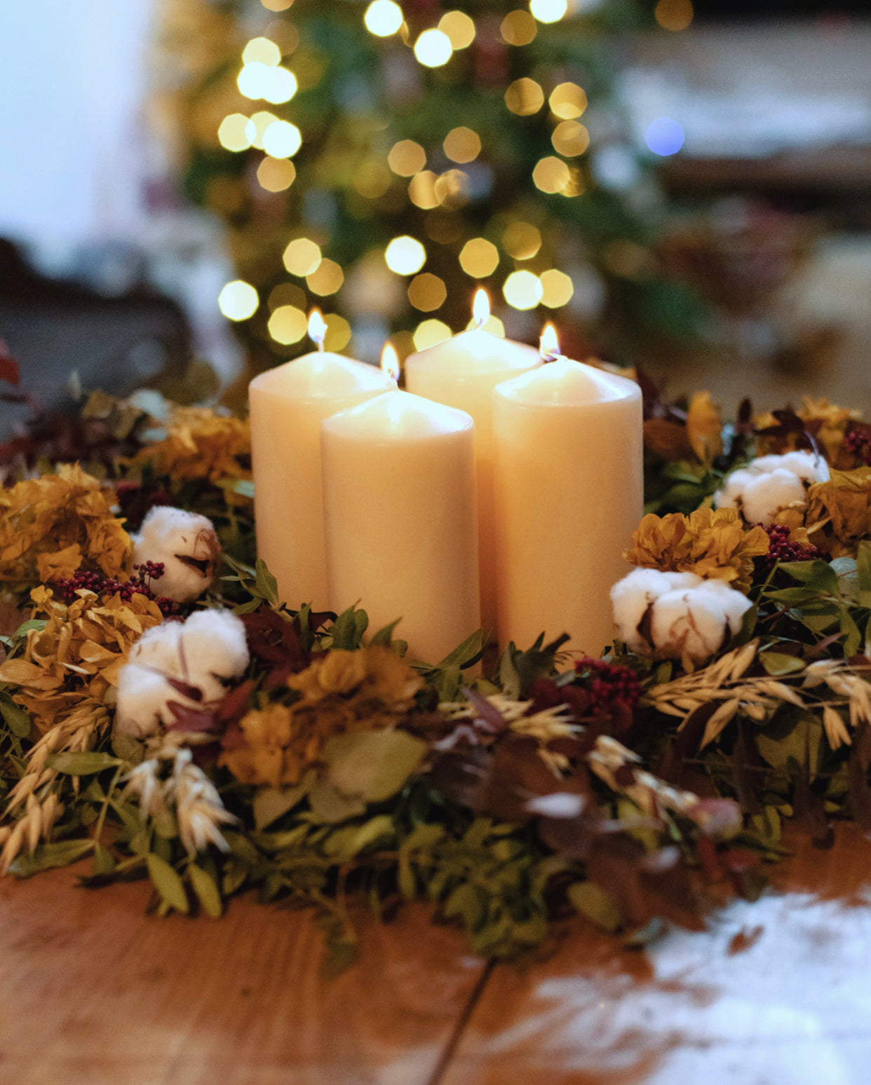 Velas Corona de Adviento PREVENTA.