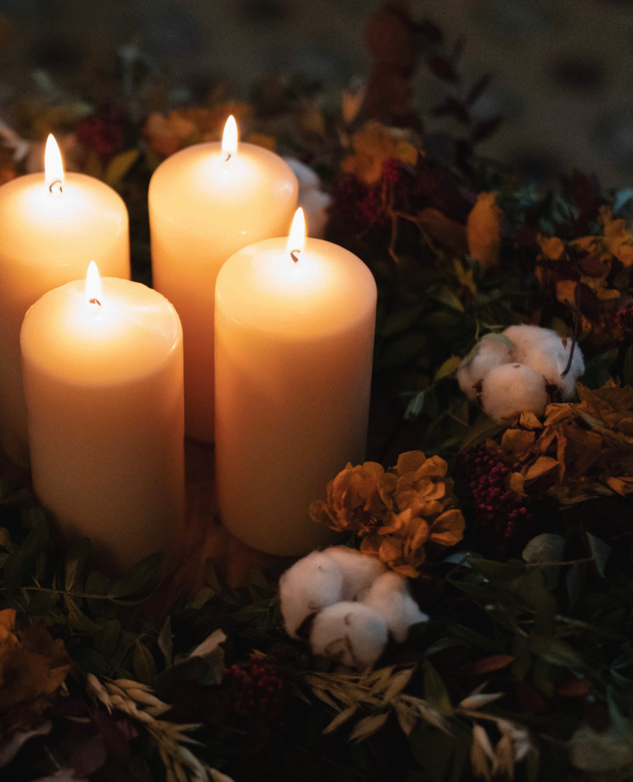 Velas Corona de Adviento PREVENTA.