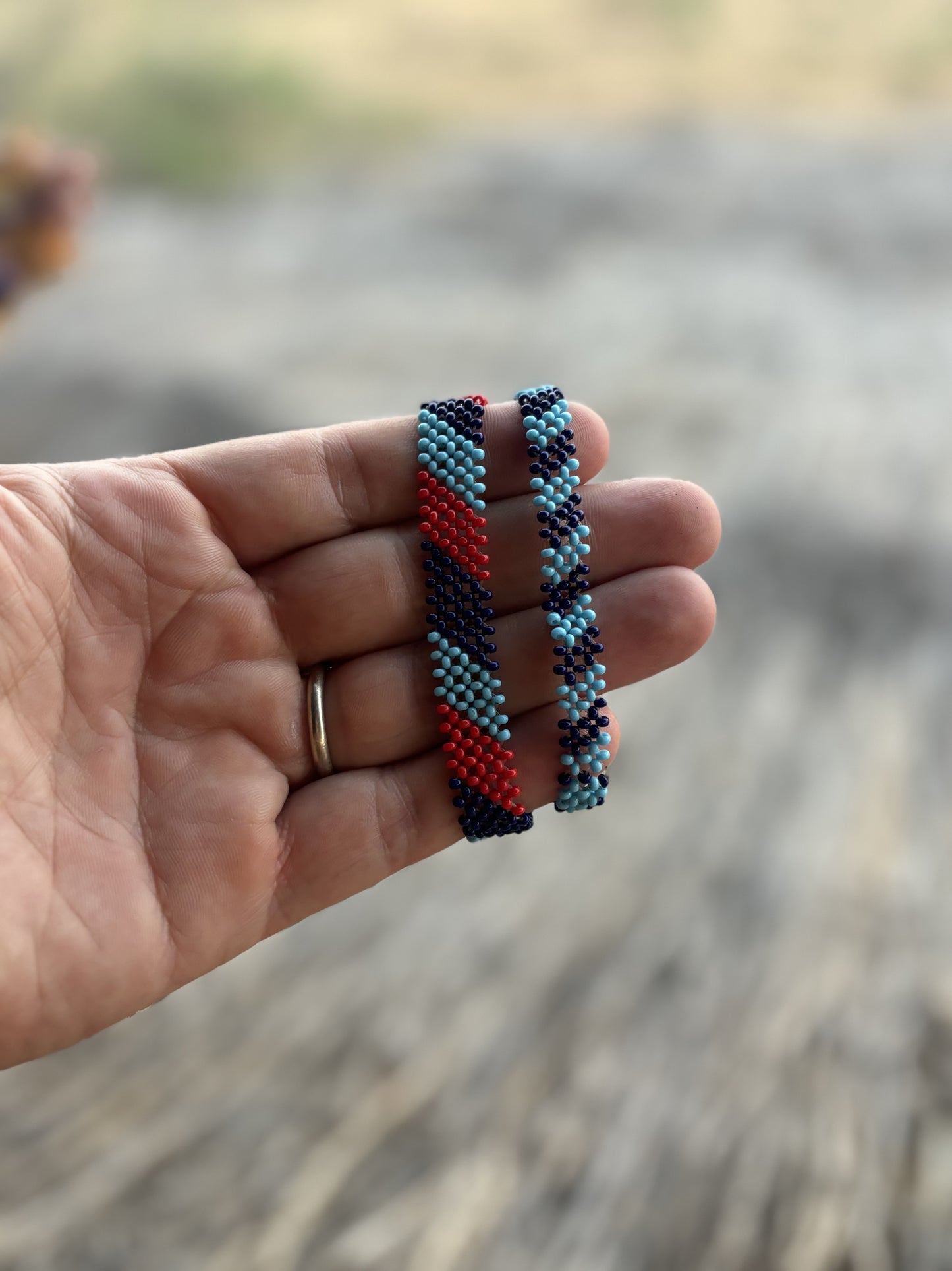 Pulsera S Azulados