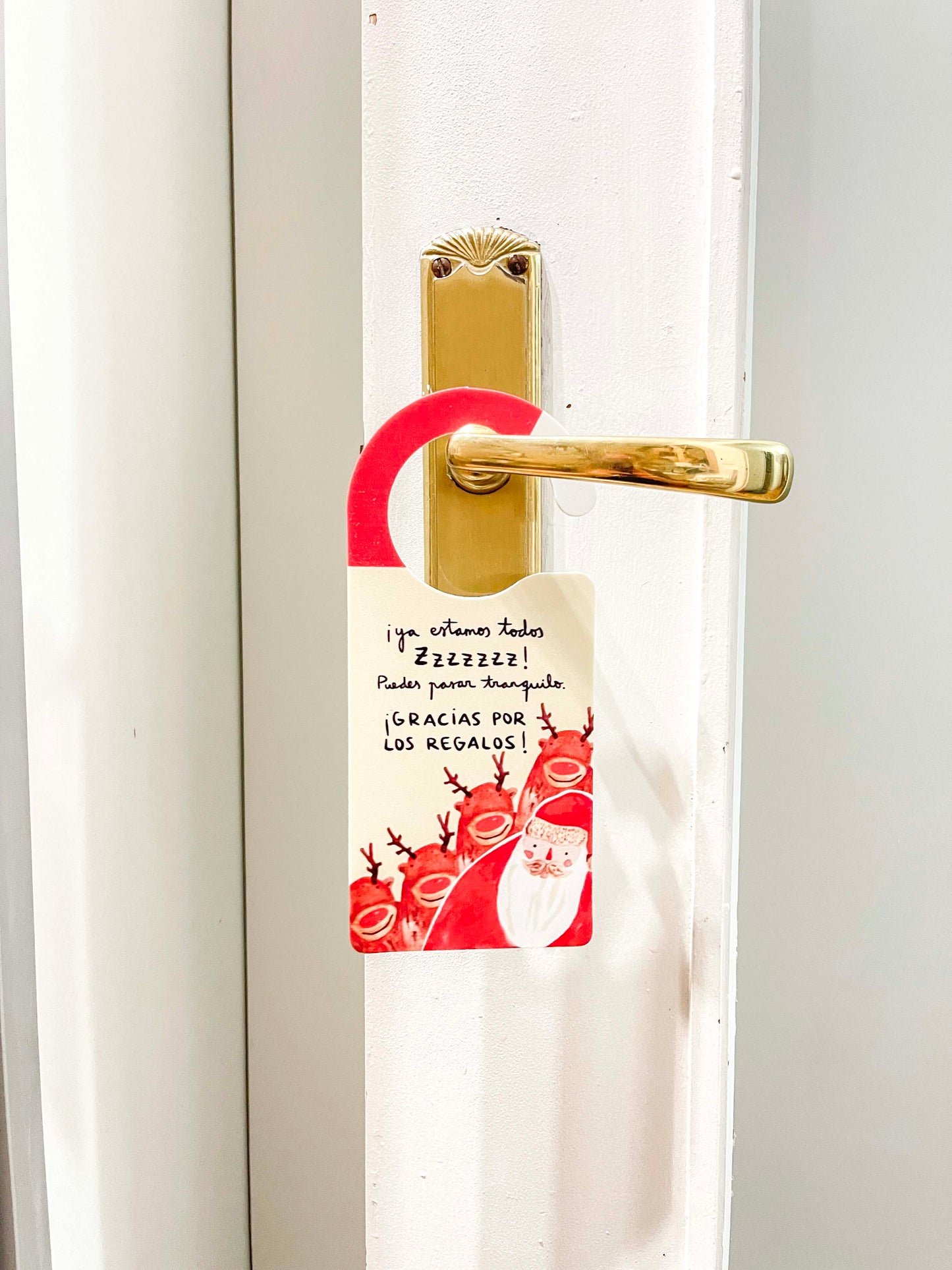Colgador puerta Navidad