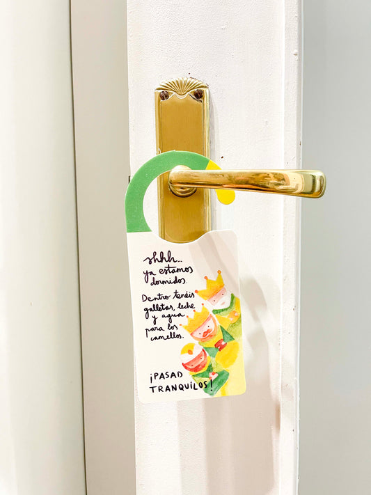 Colgador puerta Navidad