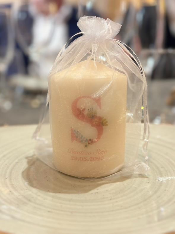 Vela Personalizada para bautizos y comuniones