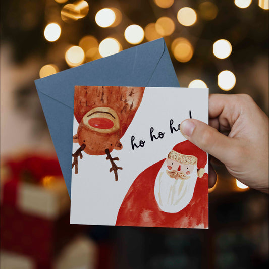 Postal Papá Noel