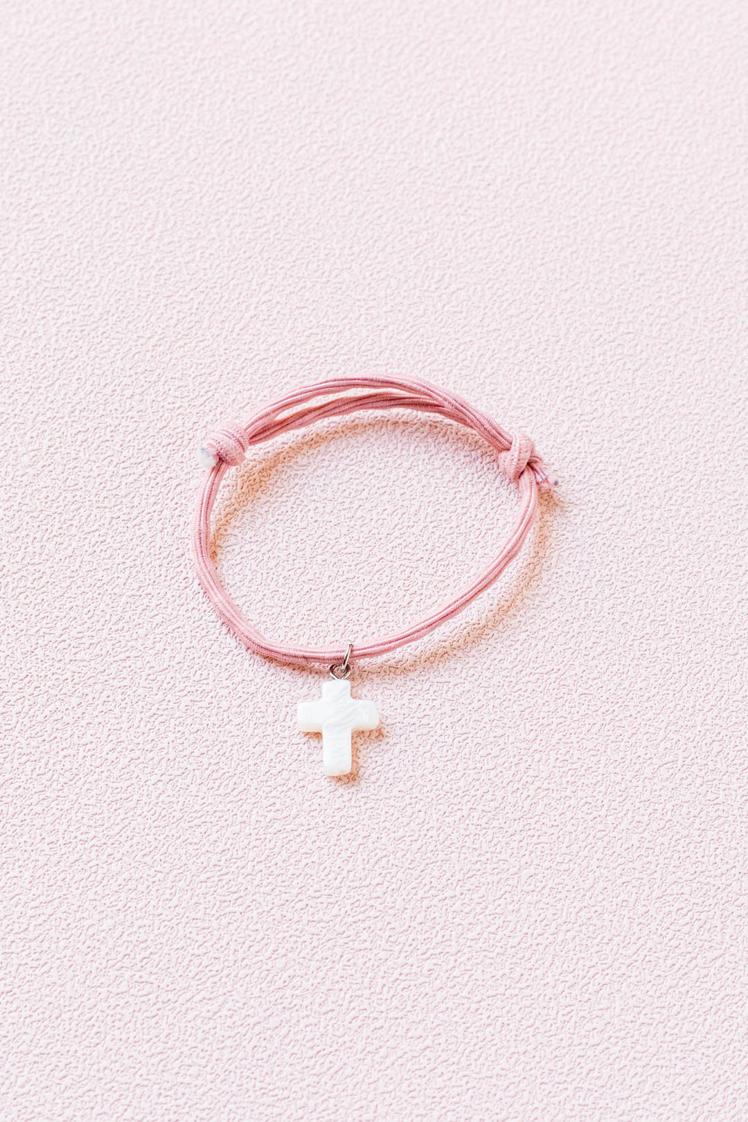Pulsera Regalo Invitados Cruz Piedra