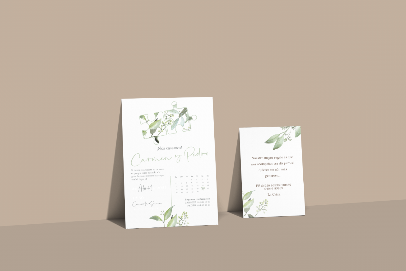 Papelería Boda