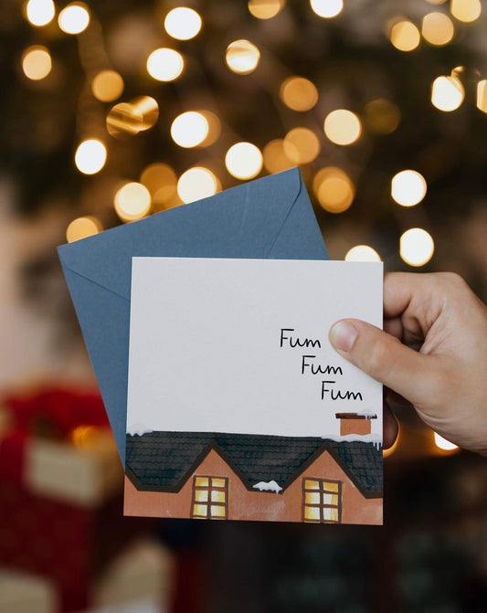 Postal FUM FUM FUM Tejado
